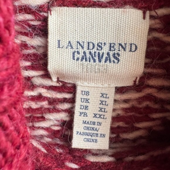 Lands' End Canvas 1963 Long Sleeve Turtleneck Pullover Sweater Men's Size XL - Picture 3 of 9